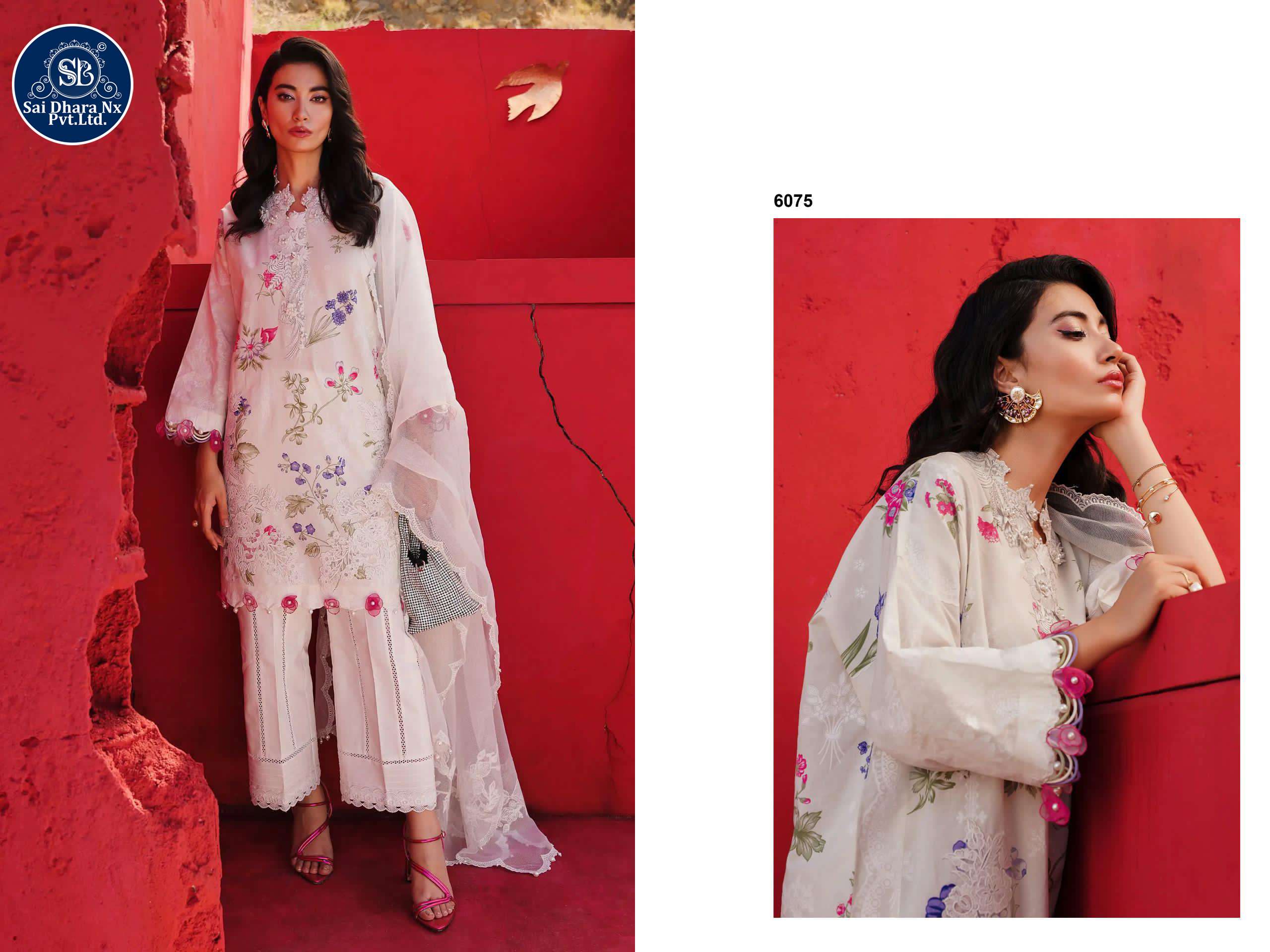 Pure Cotton Embroidery Trending Colour Pakistani Dress Material Wholesale Collection In Surat