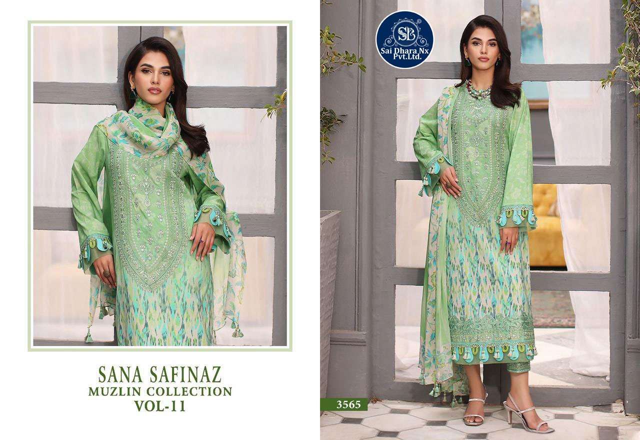 Saidharanx Presents Top Pure Cotton With Patches Embroidery Latest 3 Piece Suit Material Wholesale Shop In Surat - Saidharanx