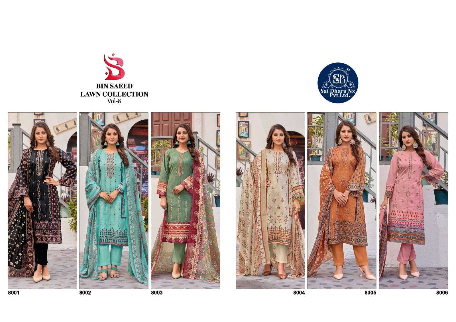 Sharaddha Designer Presents Top Pure Cotton With Self Embroidery Work Latest 3 Piece Suit Material Wholesale Shop In Surat - Saidharanx