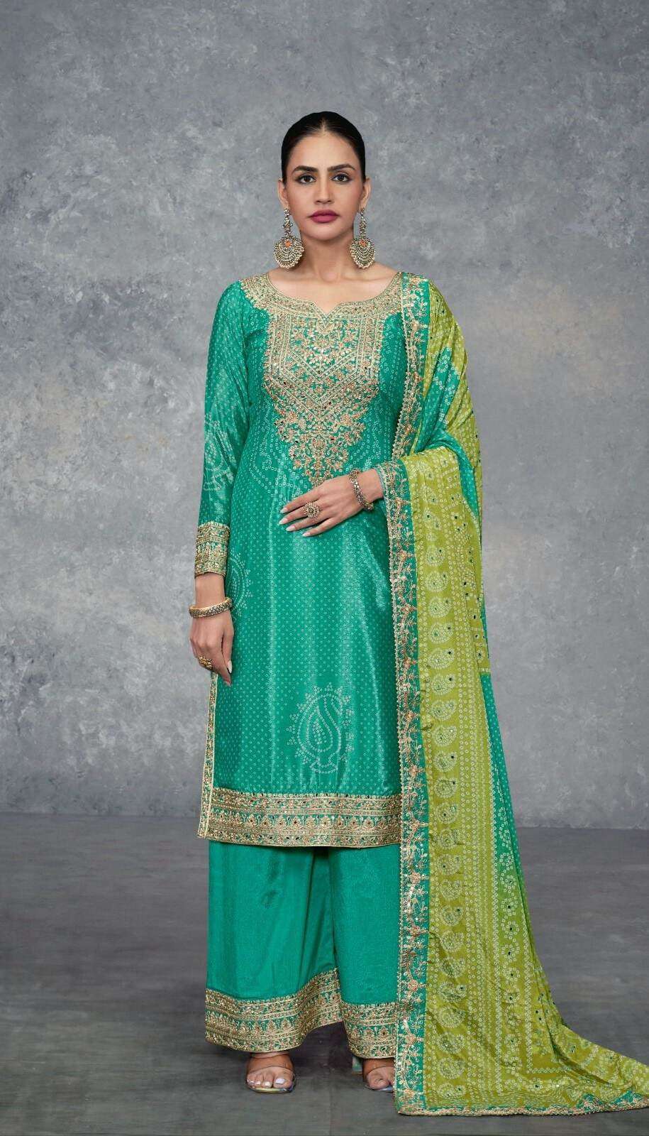 Graceful Pakistani Palazzo Suit with dupatta