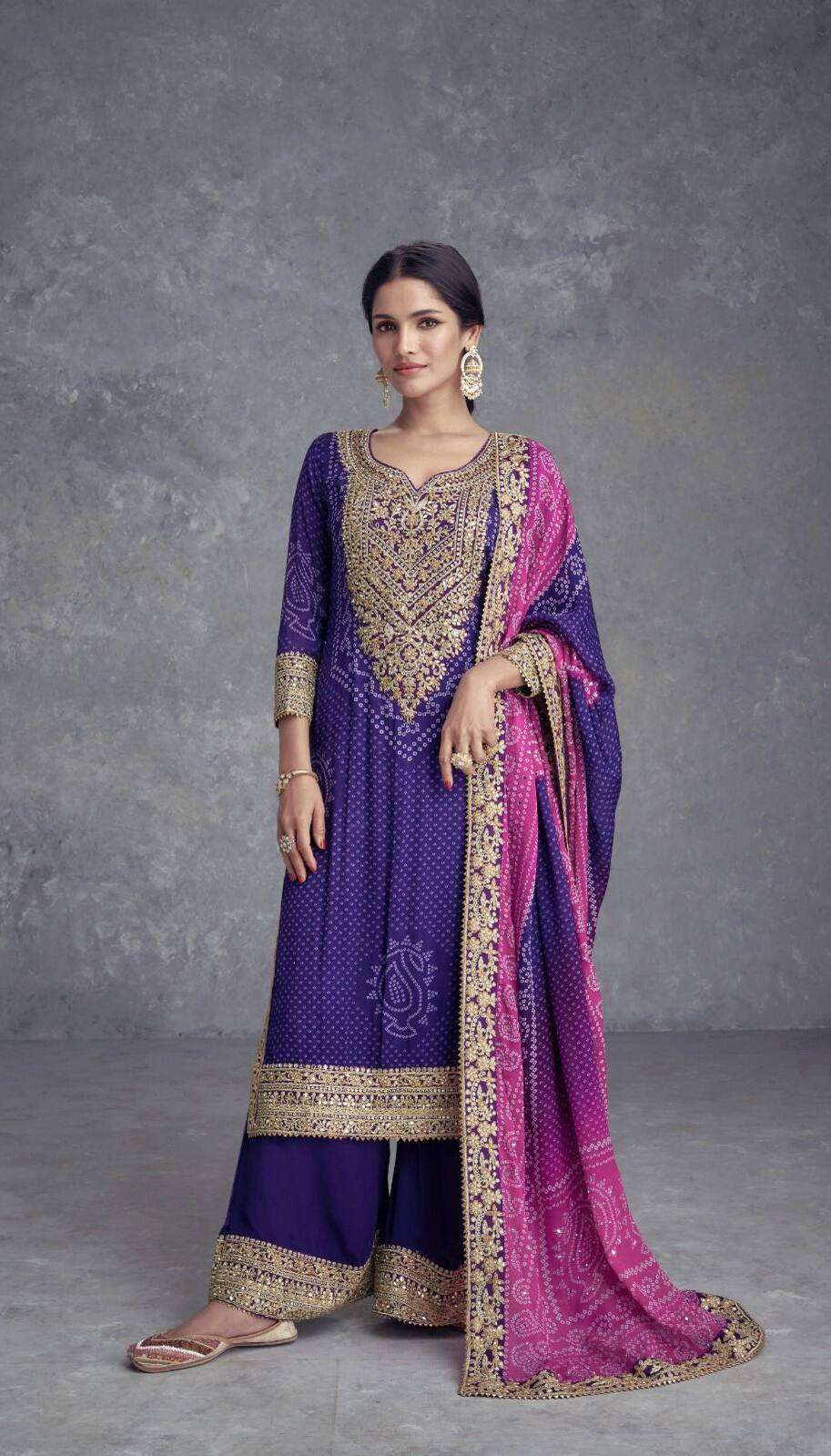 Graceful Pakistani Palazzo Suit with dupatta