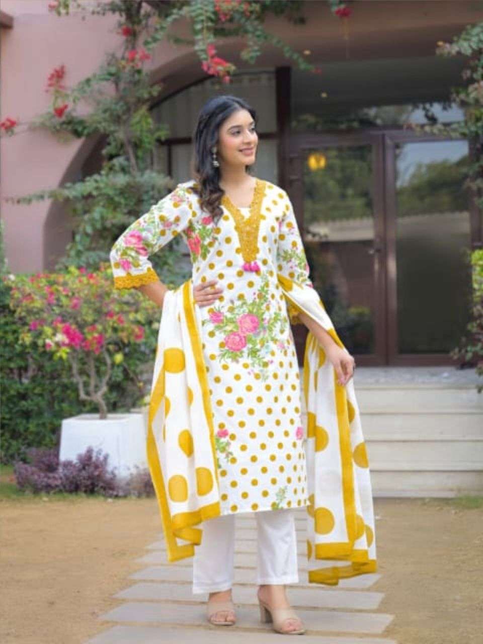 Pure Cotton Printed Kurti Set for Women