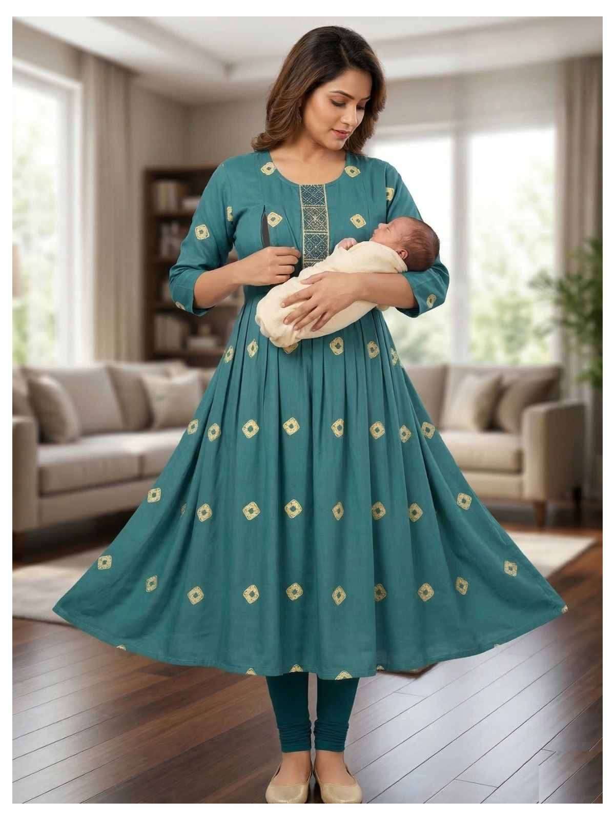 Feeding Kurti with Hidden Zip for Women 