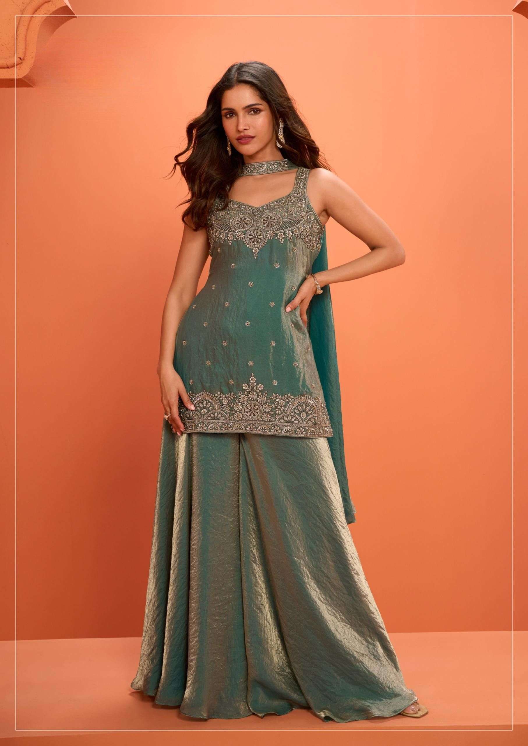 Party Wear Sharara Suit for Women | Wholesale Ethnic Collection